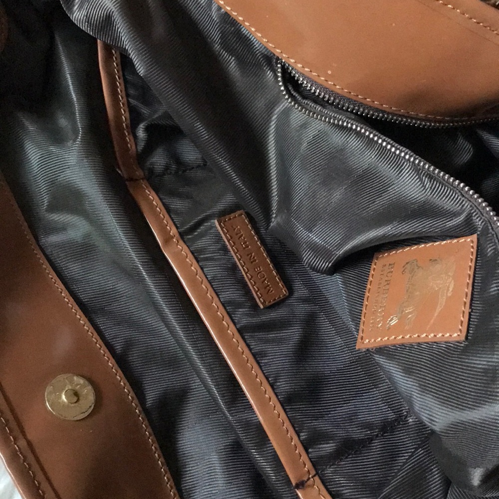 Burberry brown nylon Tote - Picture 10 of 13